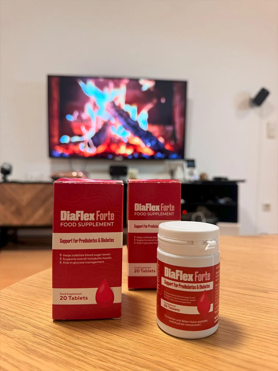 Fotografie a ambalajului DiaFlex Forte de la un client real